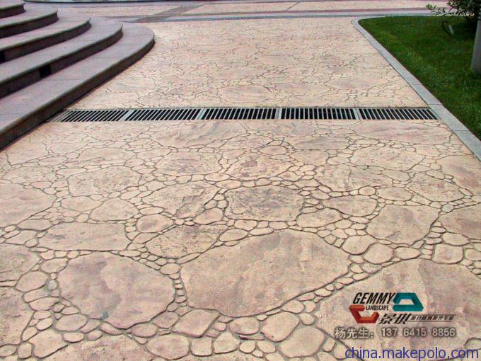 内蒙古彩色艺术地坪路面工程 融合美学与功能的城市景观新篇章