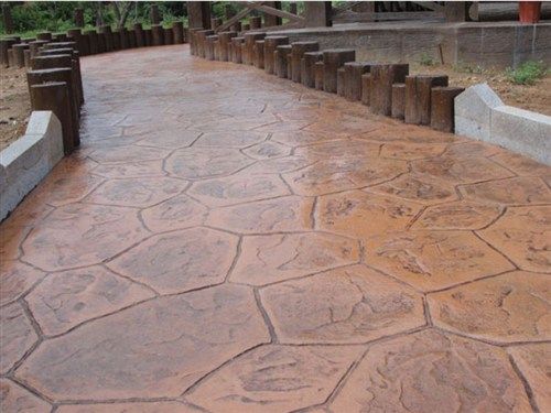 苏州市彩色水泥压模地坪与艺术压花路面 构筑城市之美与实用的地坪工程